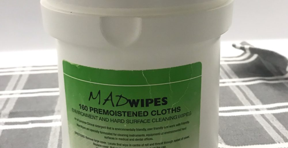 Canister for MAD Wipes