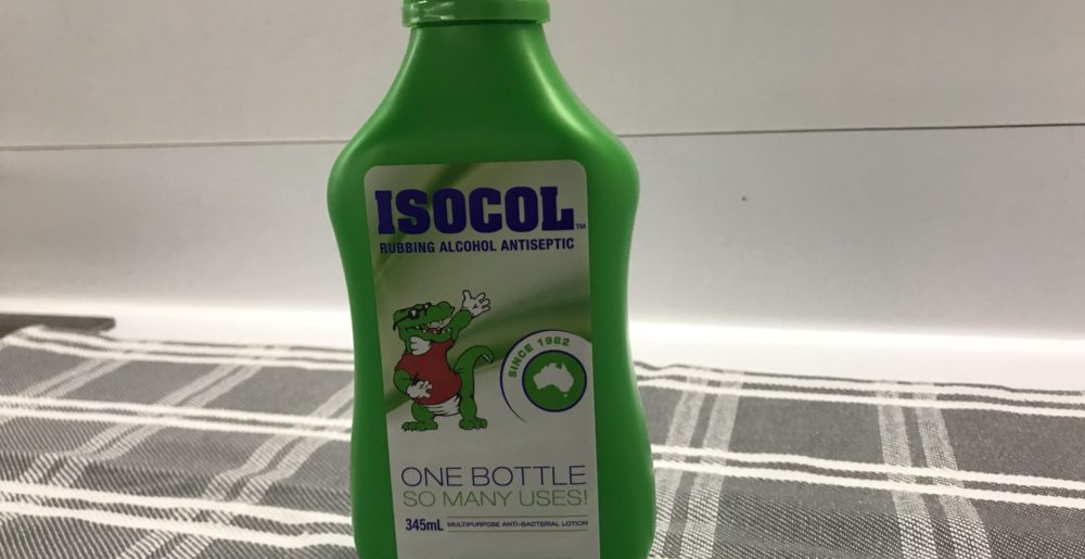 ISOCOL rubbing alcohol