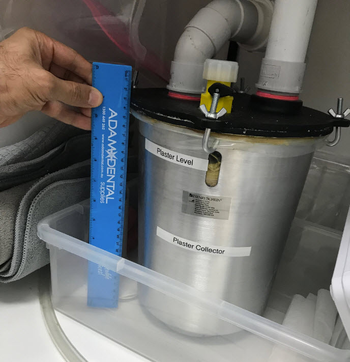 plaster trap size