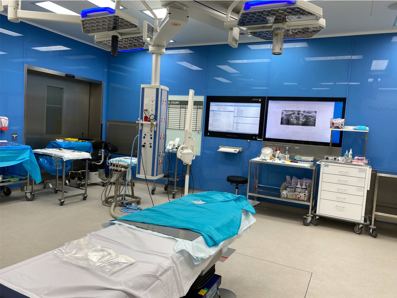 Anaesthetic room for dental