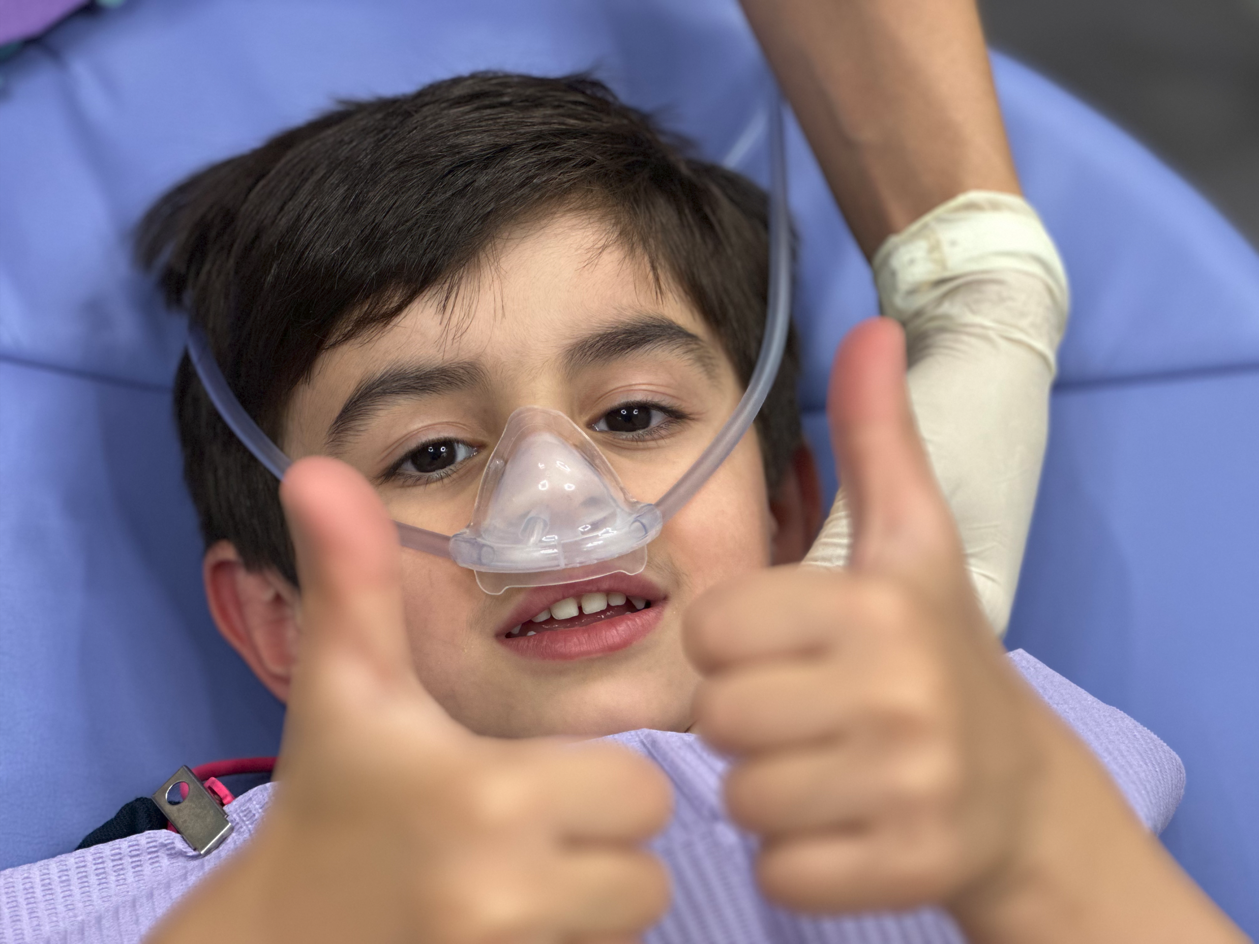 sedation technique for children